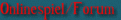 Onlinespiel/Forum